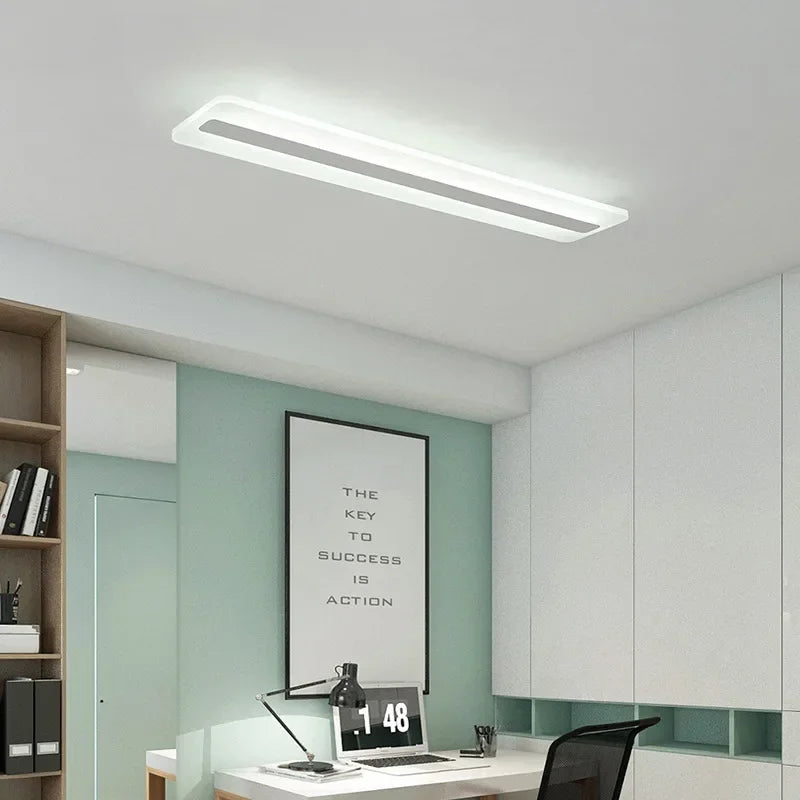 Ultra-Thin LED Ceiling Light Fixture for Living Dining Bedroom & Hallway