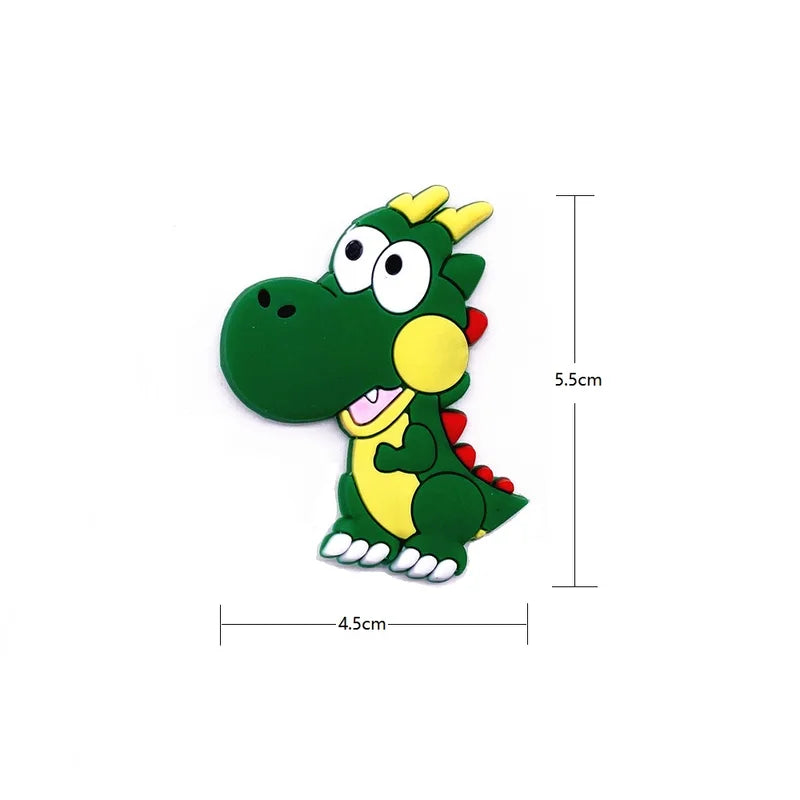 Cute Cartoon Animal Refrigerator Magnets - Kids Magnetic Letters & Numbers Set