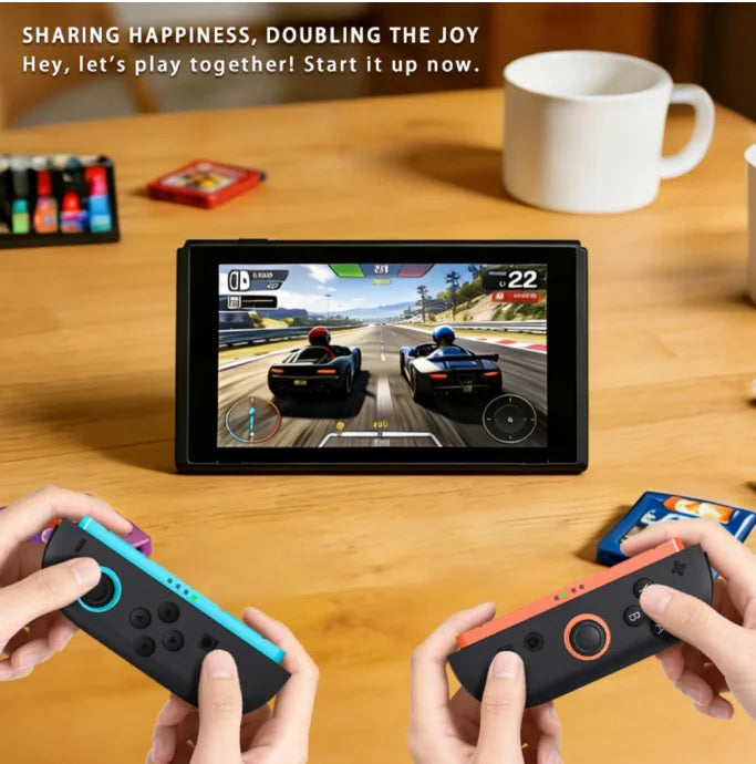 Wireless Joy Con Controller for Nintendo Switch 2 9-Axis Gyro Gamepad - Color Variants
