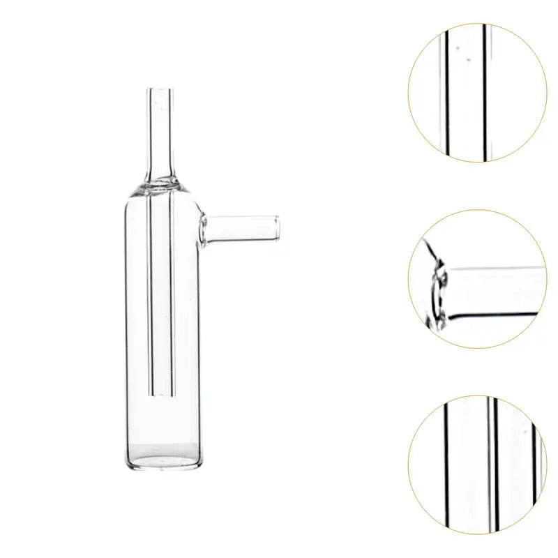 Glass Gas Sampling Bottle Portable Laboratory Equipment for Science Experiments