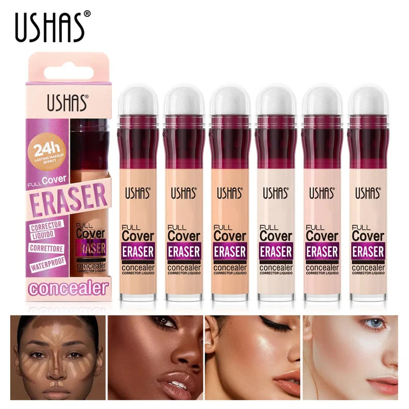 Long Lasting Waterproof Liquid Foundation Makeup Sponge BB Cream Oil Control Face Concealer