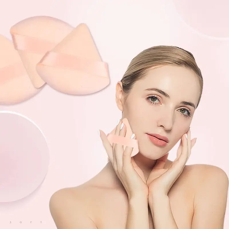 10PCS Triangle Makeup Sponge Blenders for Powder Foundation Cosmetic Tools