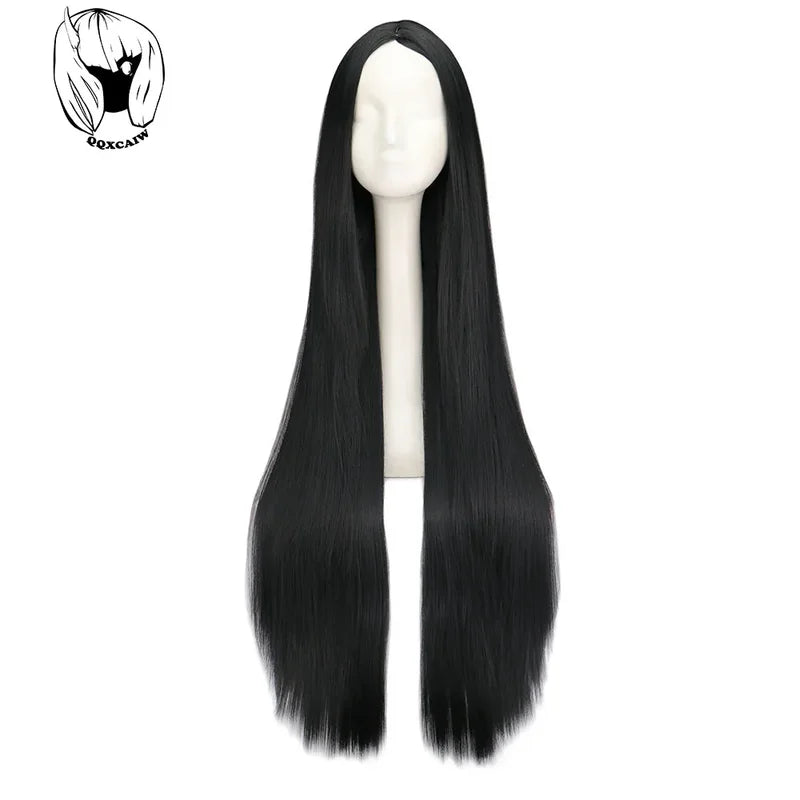 Long Synthetic Wig 100CM/40 Inches Heat-Resistant for Halloween Cosplay