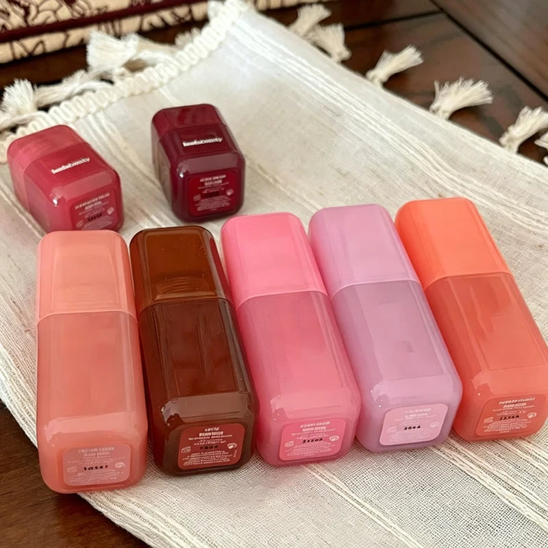 Multicolor Lip Gloss with Glitter Shine & Moisturizing Lip Oil for Makeup