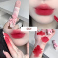 Long-Lasting Matte Lipstick with Whitening Lip Cream - Velvet Finish