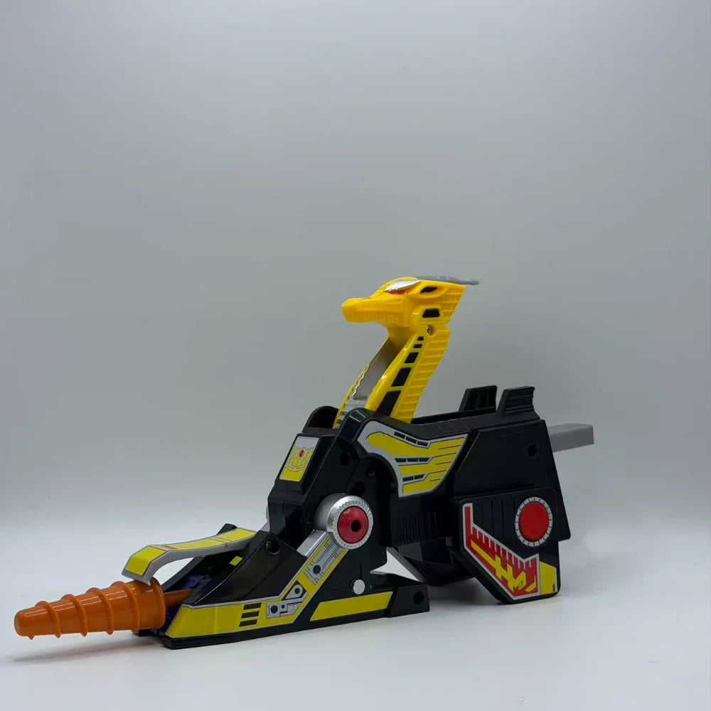 Thunder Megazord Action Figure Set - 5 Zords Combine, No Box, Collectible