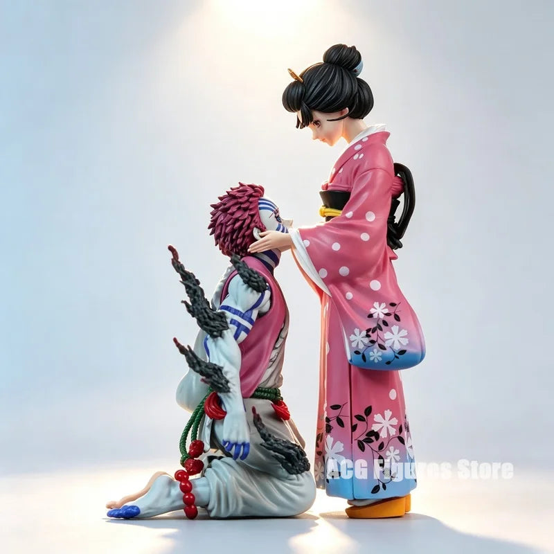 Anime Kimetsu no Yaiba Akaza Koyuki Action Figure PVC Statue Collectible Toy
