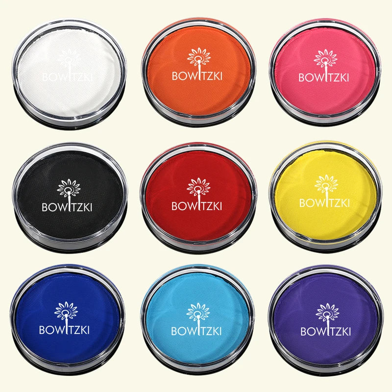 Professional Water-Based Face & Body Paint Set - Safe for Adults, Multiple Colors