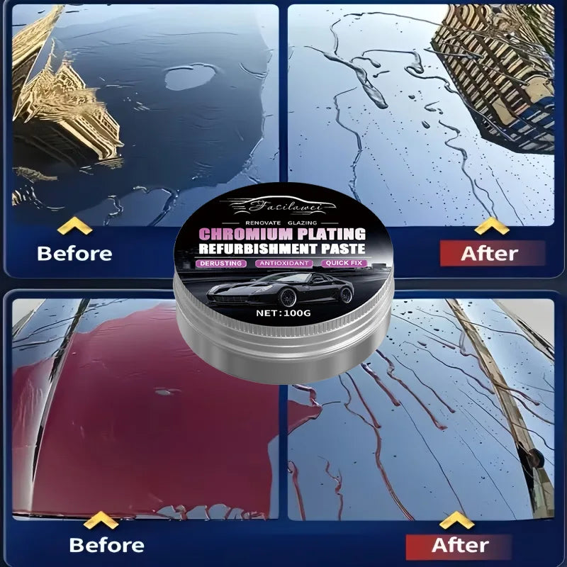 High Gloss Automotive Wax Paste - Ceramic Coating & Scratch Repair