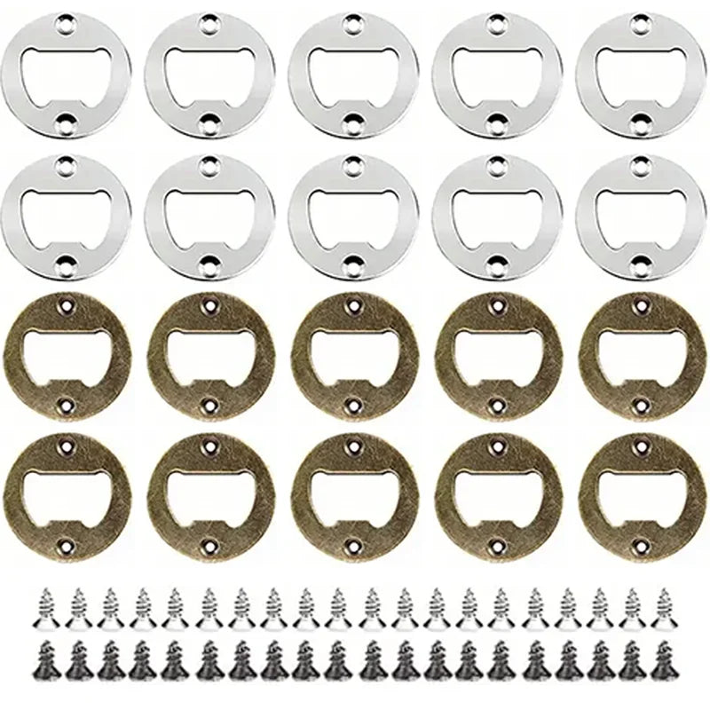 DIY Bottle Opener Insert Kit 10/20/30/50/80PCS Hardware for Resin Mold
