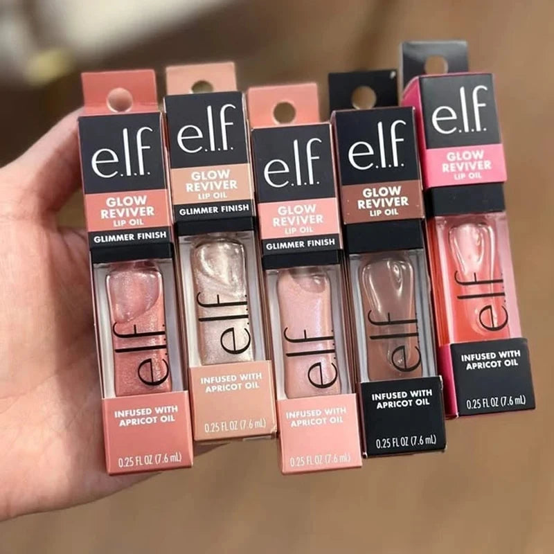 Lip Gloss and Lip Oil Set with Glitter - Plumping, Hydrating, Primer Base
