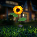 Solar Fairy Garden Lights Outdoor Waterproof Sunflower Stake Lights for Yard Patio Lawn Pathway