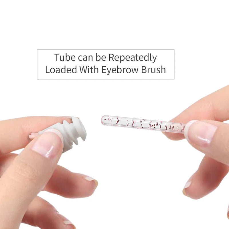 Disposable Eyelash Brush Set - Reusable Mascara Wands & Lash Spoolies for Makeup Storage