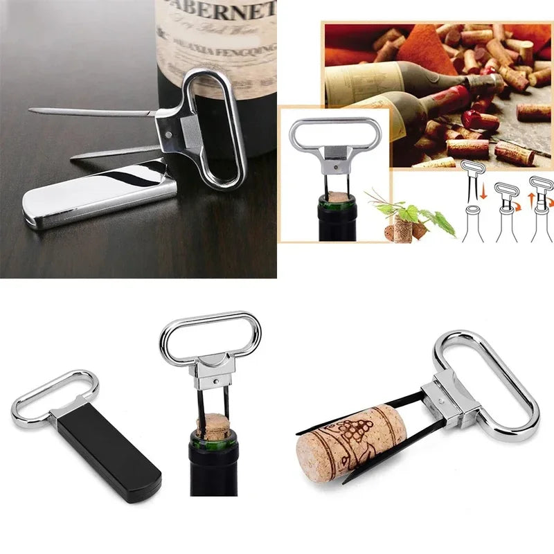 Handheld Bottle Opener and Foil Knife Set - Labor-Saving Kitchen Bar Tool