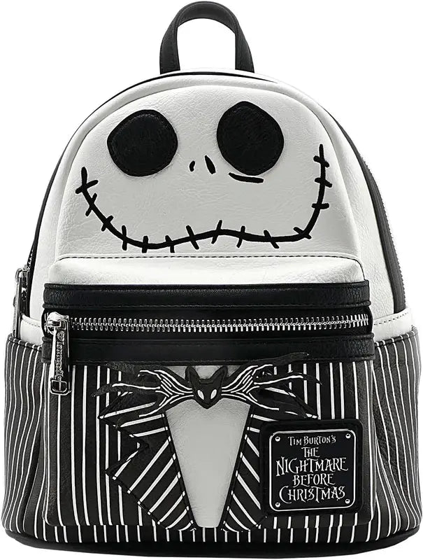 Nightmare Before Christmas Mini Backpack PU Leather Fashion Bag for Women Christmas Gifts