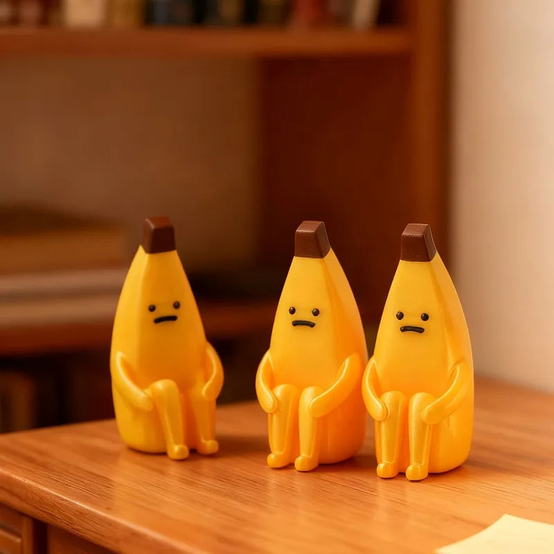 Anxious Banana Decor - Creative Home, Office & Car Wall Art, Gift Idea