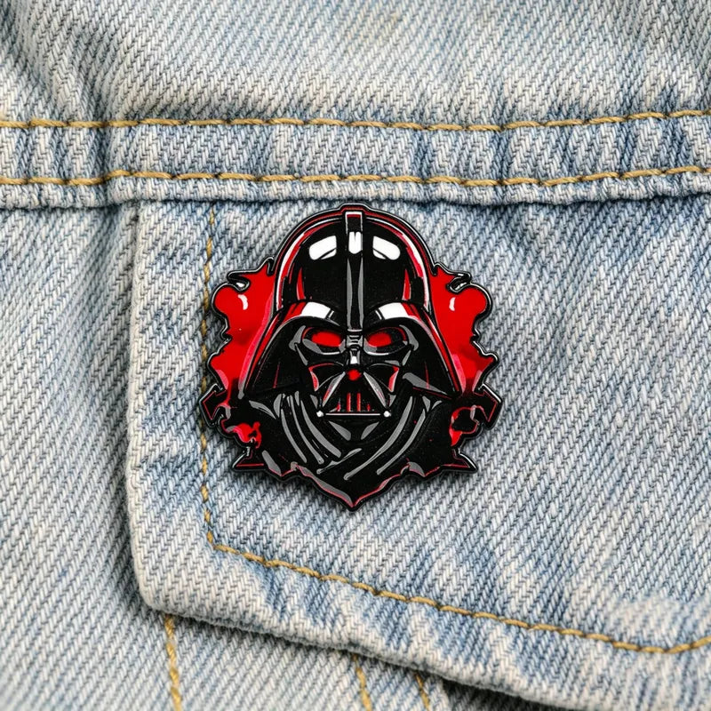 Movie Robot Enamel Pin Lapel Badge for Clothing & Backpack Accessories