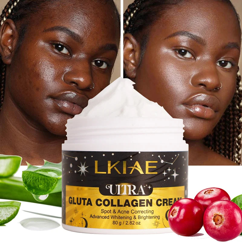 Glutathione Collagen Skin Lightening Set with Moisturizer and Sunscreen