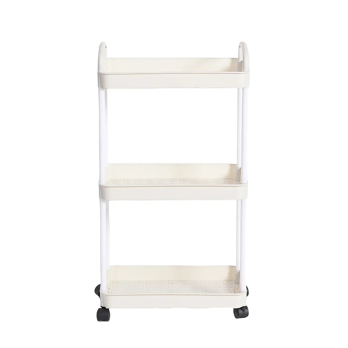 Multi-Layer Mobile Storage Cart with Wheels for Kitchen Bathroom Bedroom