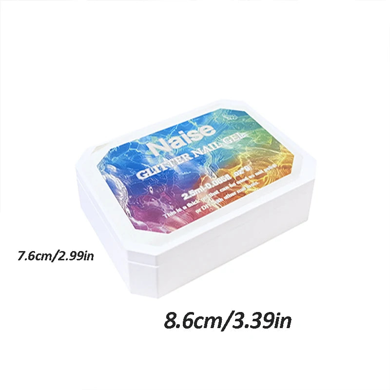 Summer Jelly Color Solid Nail Polish Gel Set - 9 Colors, Overlays & Strong Hold