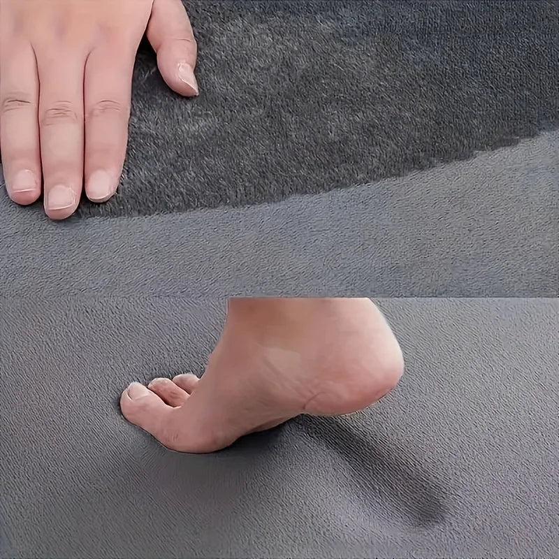 Soft Absorbent Bathroom Floor Mat Non-Slip Sponge Shower Room Rug