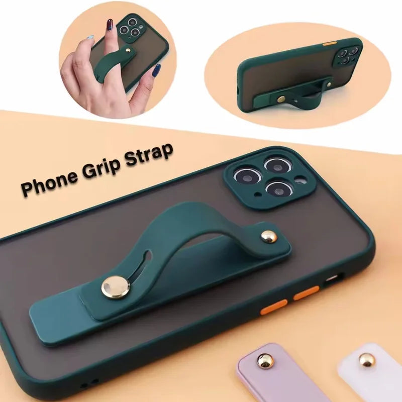 Universal Mobile Phone Ring Holder Stand - Adjustable Desktop Grip for All Phones
