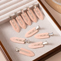 10PCS Seamless Hair Clips for Side Bangs and Styling - Women Girls Hair Accessories