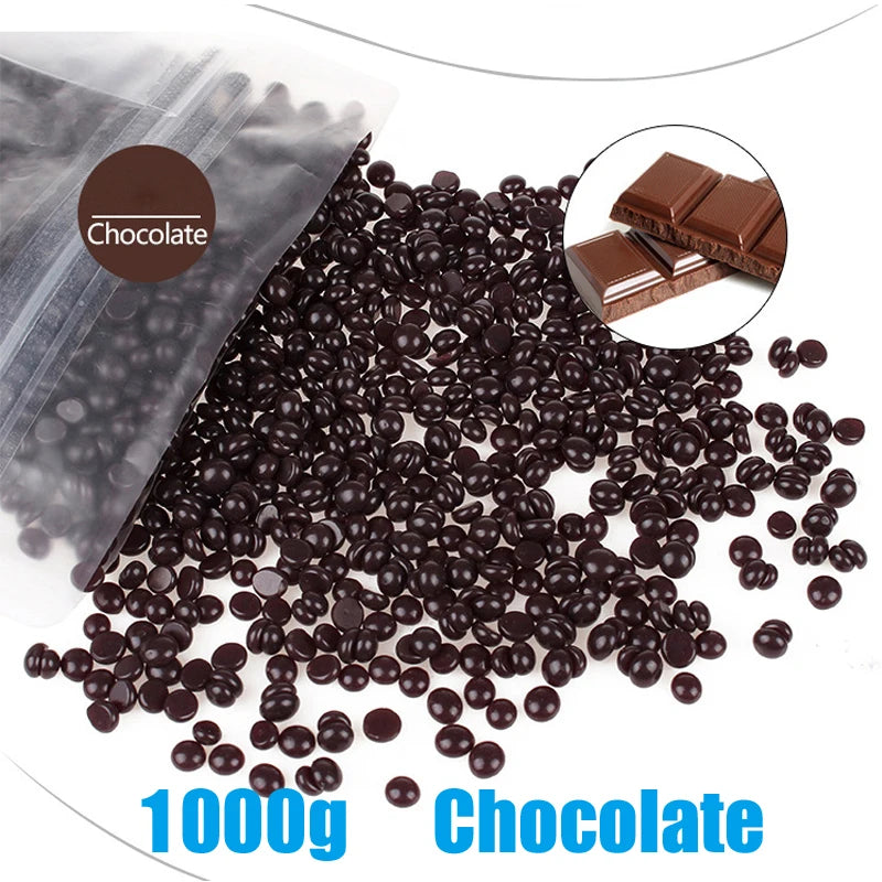 1000g Painless Wax Beads for Body Face Bikini Hair Removal - Hard Wax Beans