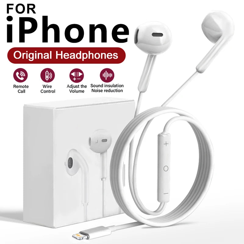 In-Ear Wired Earphones for Apple Devices, Laptops & Tablets - Multiple Colors