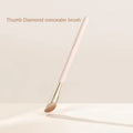 Face Makeup Foundation & Concealer Brushes Set - Soft Fiber, Wooden Handles