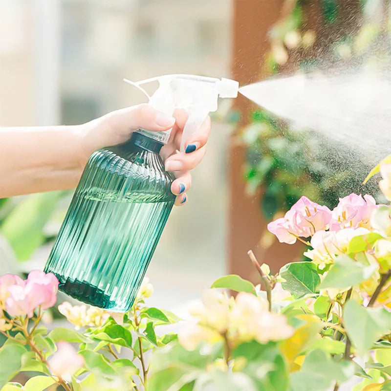 500ml Refillable Spray Bottle with Leak-Proof Trigger for Gardening & Cleaning