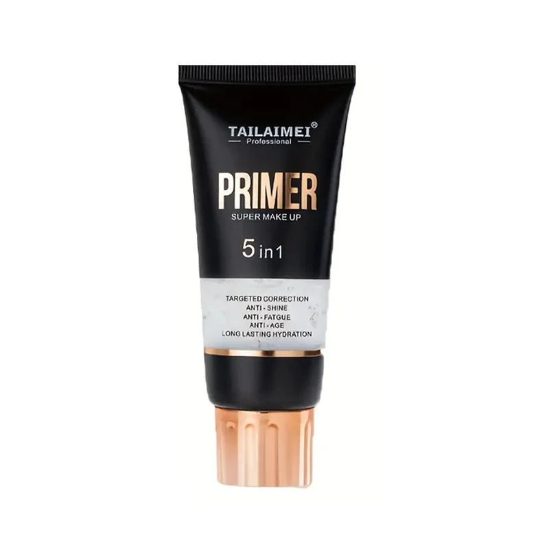 Waterproof Transparent Gel Makeup Primer - Full Coverage Matte Foundation with Color Retention