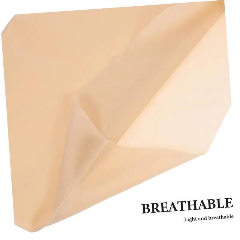 Lightweight Latex Bald Cap for Cosplay Halloween Makeup & Theatre - Breathable & Durable