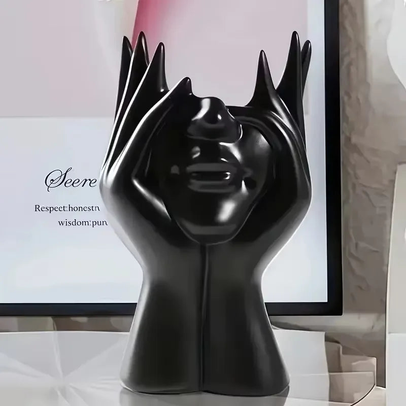 Multifunctional Desktop Storage Pen and Makeup Brush Holder - Creative Office Organizer