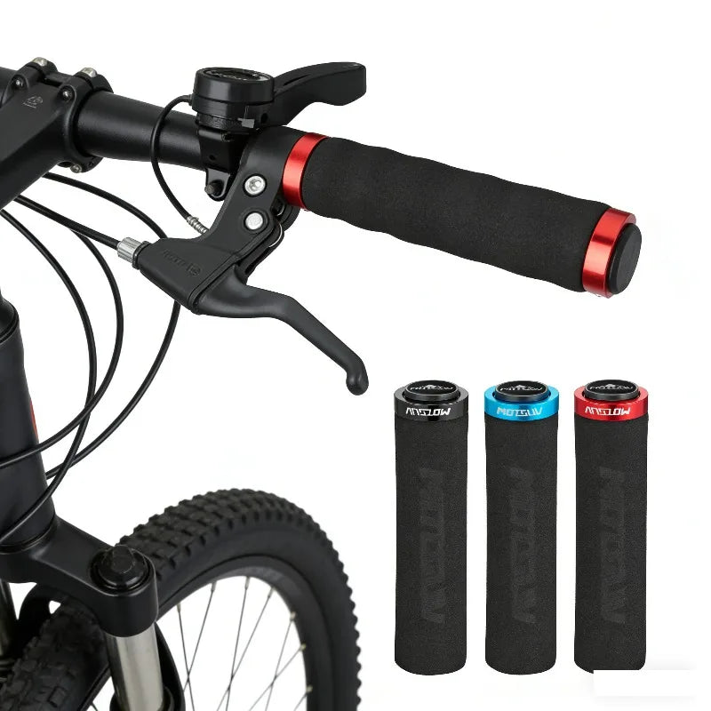 Anti-Skid Shockproof Silicone Bicycle Handlebar Grips for MTB Road Cycling