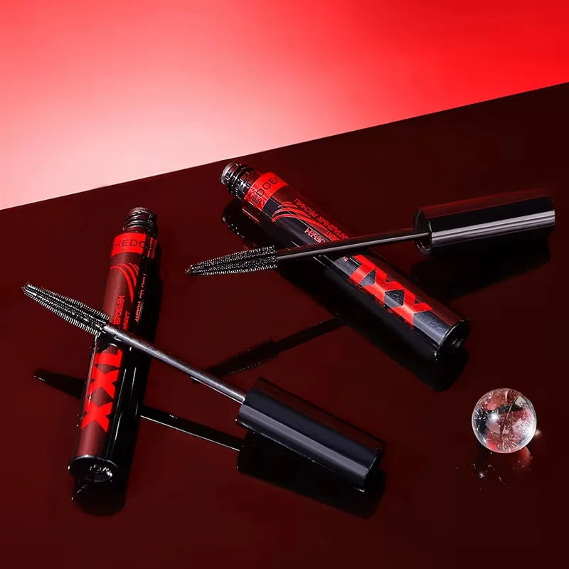 Waterproof 3D Volumizing Mascara - Long-Lasting Curl & Lengthening Black Eyelash Makeup