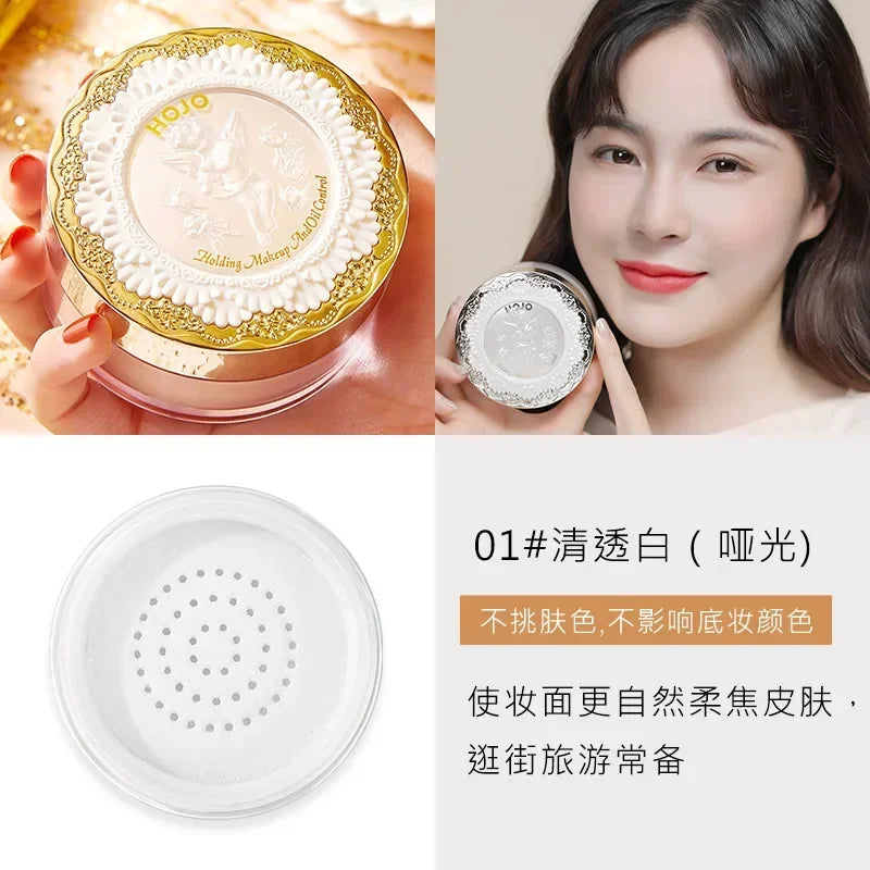Angel Matte Translucent Setting Powder for Oil Control Waterproof Long Lasting Face Makeup
