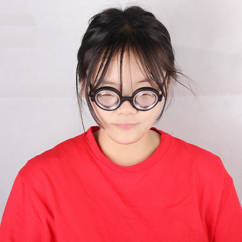 Funny Halloween Round Glasses Cosplay Costume Accessory Kids Teens Party Favors