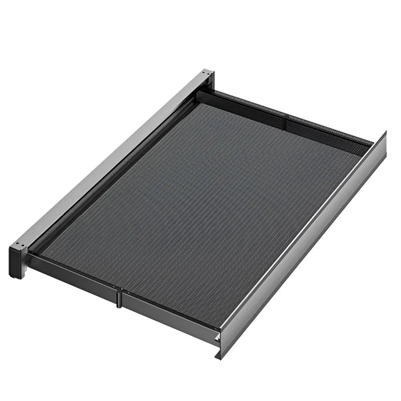 Foldable Magnetic Wall-Mounted Bathroom Storage Rack for Towels and Clothes