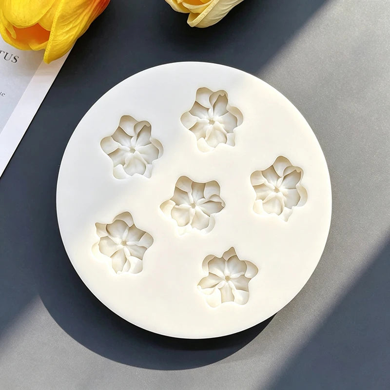 Flower Rose Silicone Mold for Resin, Cake & Sugarcraft Decoration