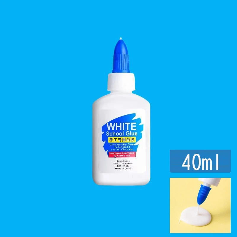 White Crafting Glue for Woodworking DIY Art & Craft Projects - Handmade