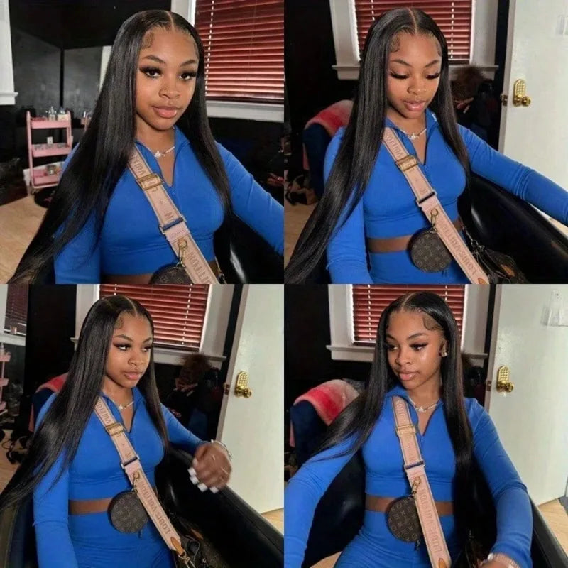Human Hair Wigs 13x4 13x6 5x5 Lace Front & Frontal Glueless Straight Wigs
