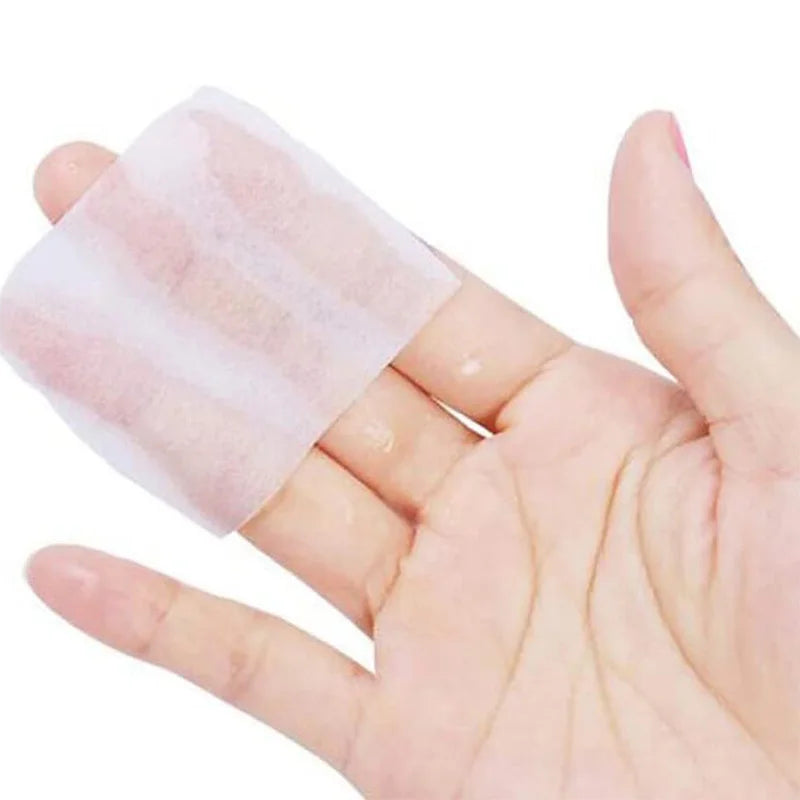 1200pcs Disposable Pearl Pattern Makeup Cotton Pads Facial Cleansing Wipes