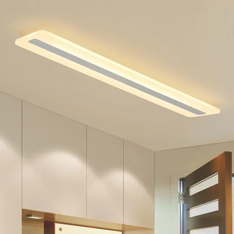 Ultra-Thin LED Ceiling Light Fixture for Living Dining Bedroom & Hallway