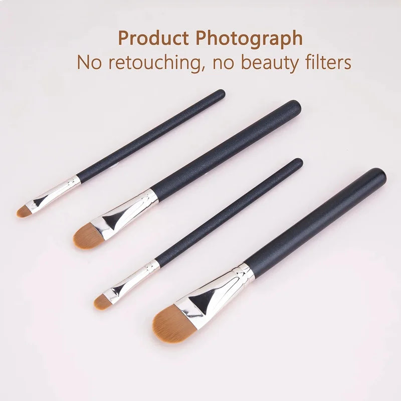 Ultra-Thin Foundation Concealer Makeup Brush - Liquid & Cream Tool