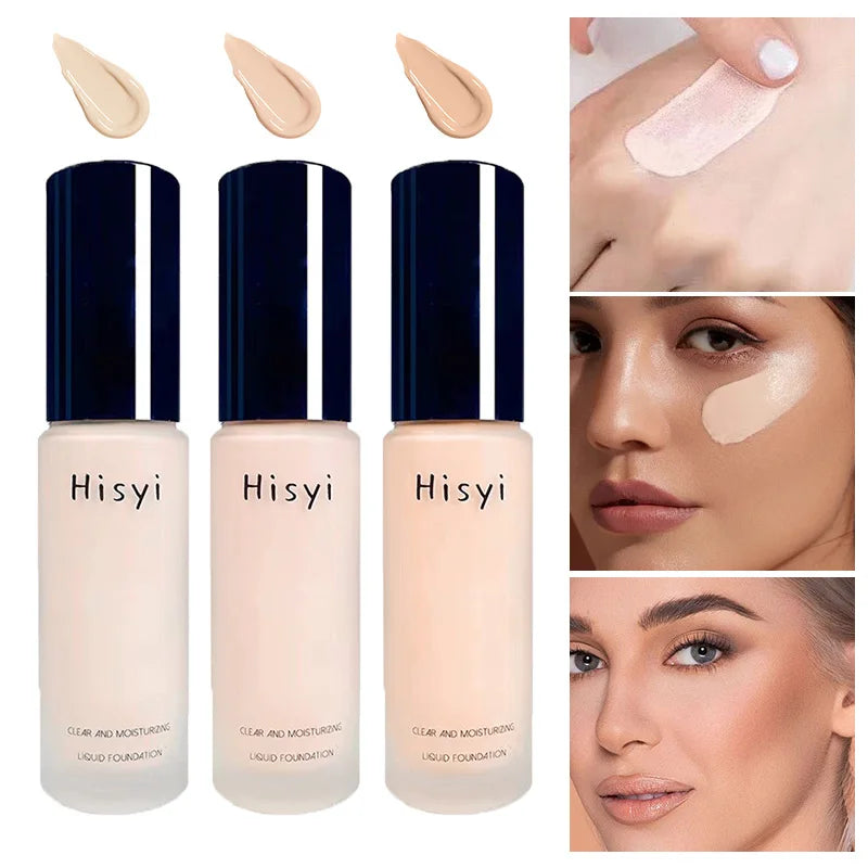 Matte Liquid Foundation for Natural Brightening & Long-Lasting Makeup