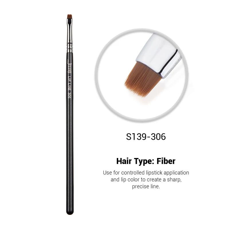 Jessup Lip Brush - Professional Small Lip Contour & Lipstick Application Tool