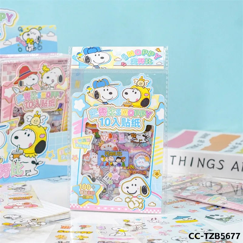 Cute Cartoon Sticker Set for Kids Boys Girls - Toy Decoration & Planner Accessory
