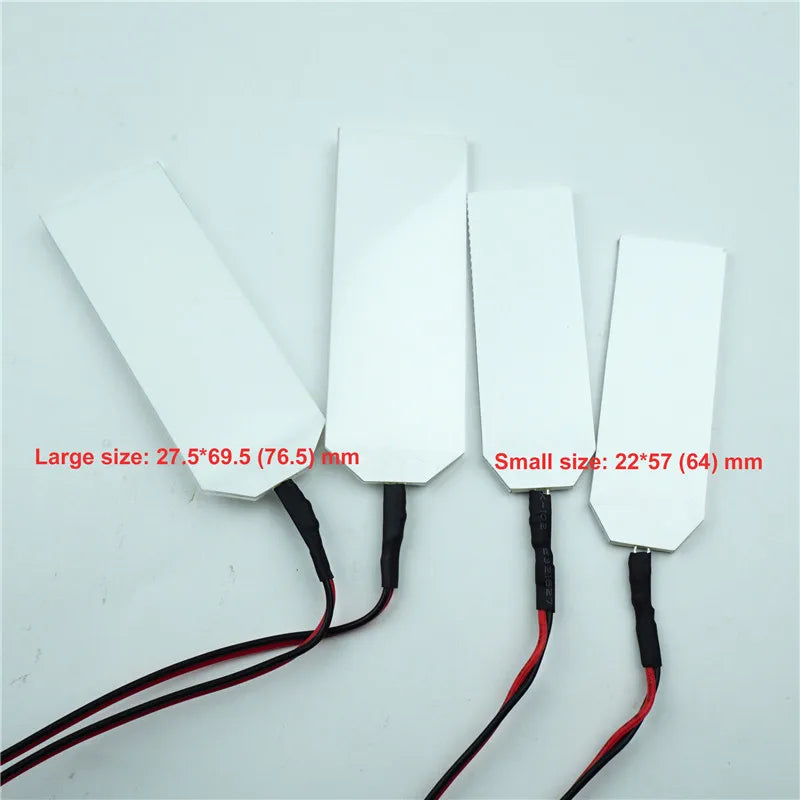 Acrylic LED Light Eyes Kit for Halloween Mask and Cosplay Helmets - Multiple Colors