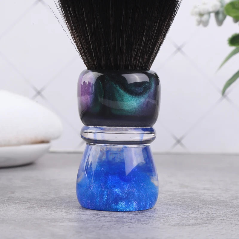 Synthetic Hair Shaving Brush 28mm Resin Handle Men Wet Shaving Brush